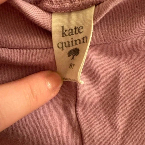 Kate Quinn - Purple Rainbows Tee and Shorts Daywear Outfit PLAY (stain & thread) - Picture 7 of 7